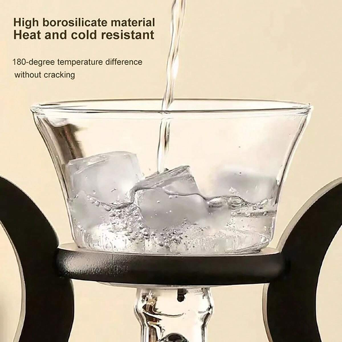 Heat-Resistant Glass Tea Set Magnetic Water Diversion Rotating Cover Bowl Automatic Tea Maker Lazy Kungfu Teapot Drinking